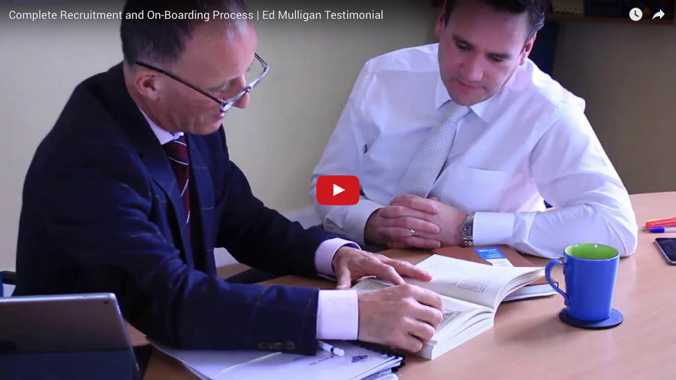 Ed Mulligan – Recruitment and on boarding process
